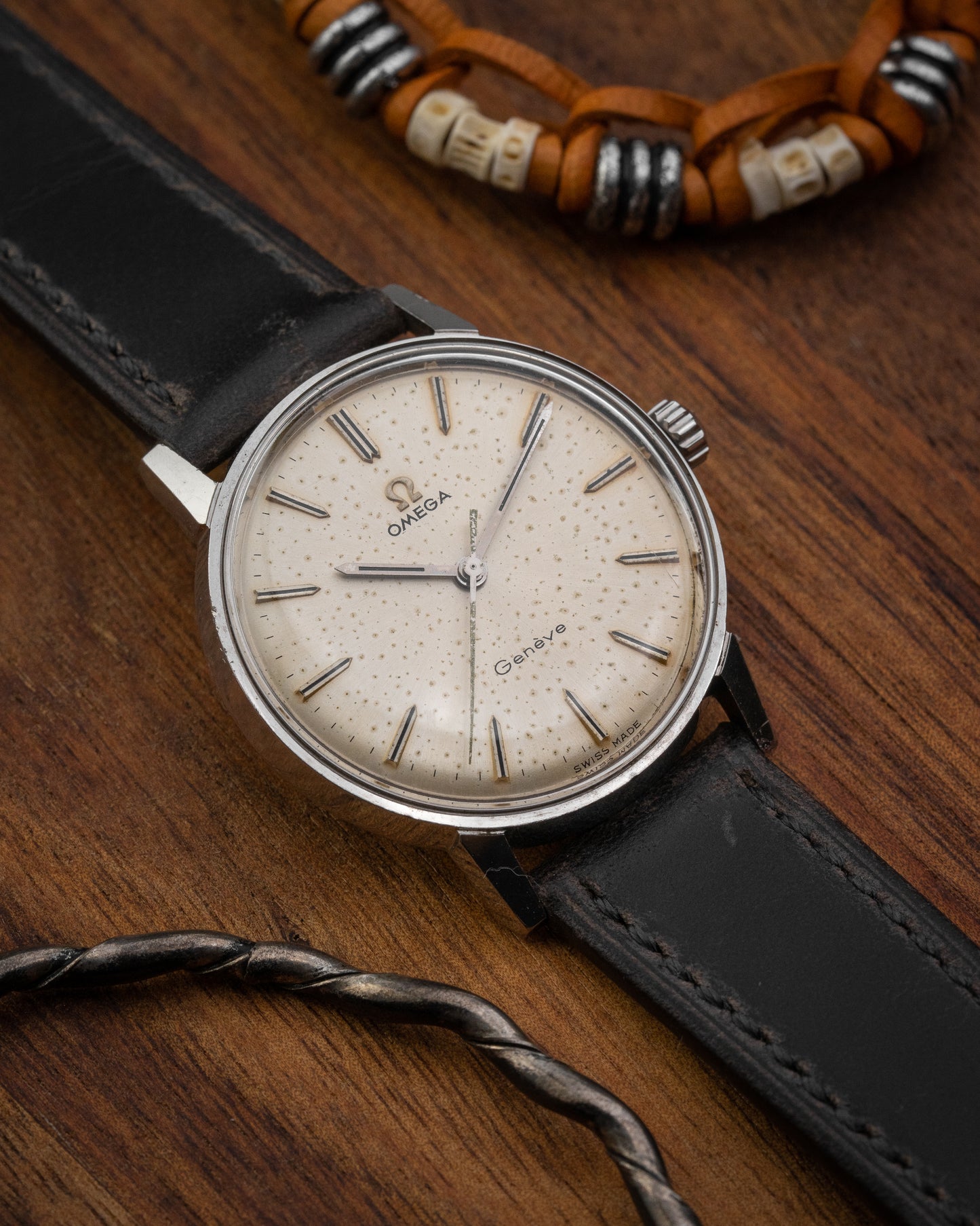 Omega Geneve "bubbling patina" Ref. 135.011 (Cal. 601)