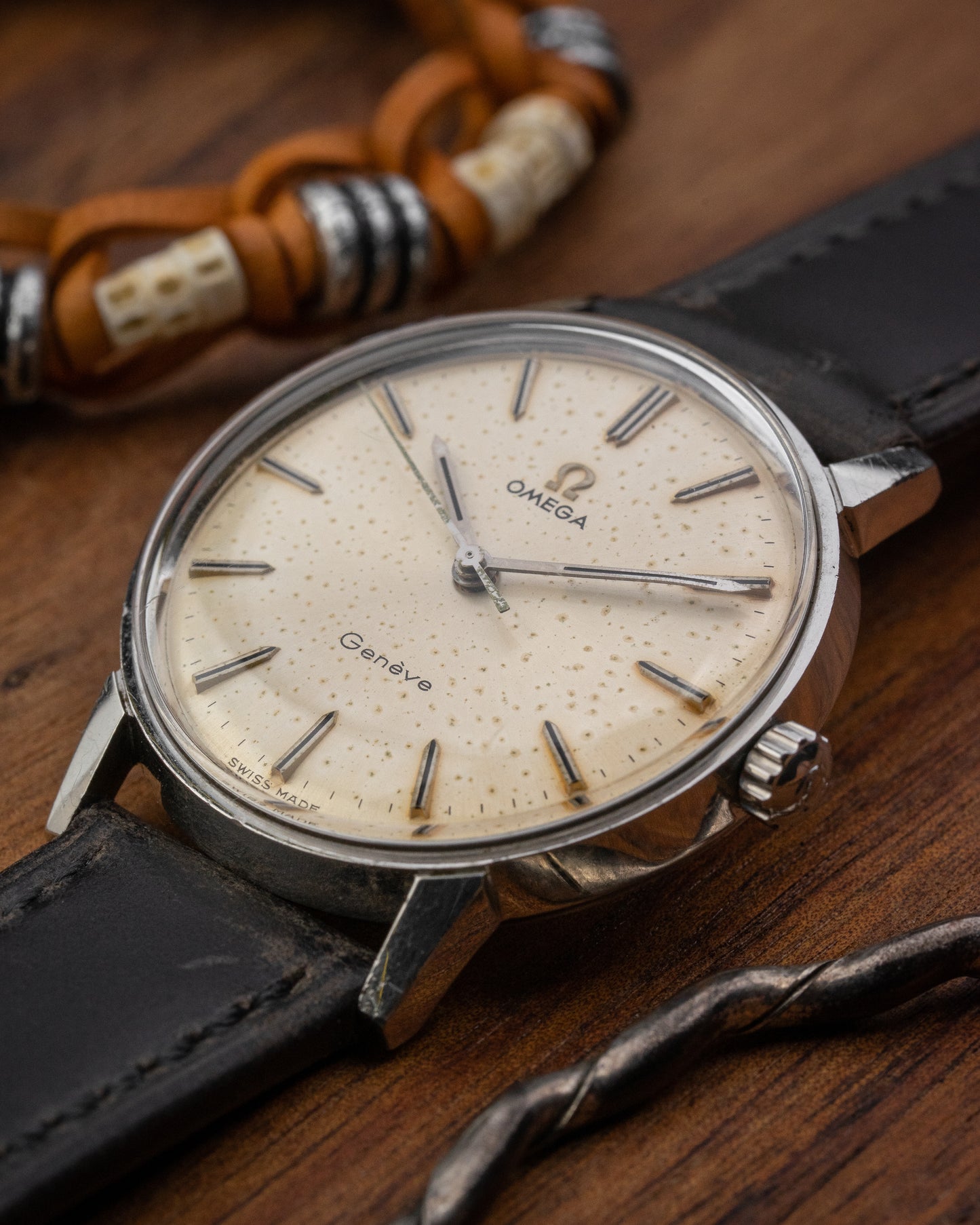 Omega Geneve "bubbling patina" Ref. 135.011 (Cal. 601)