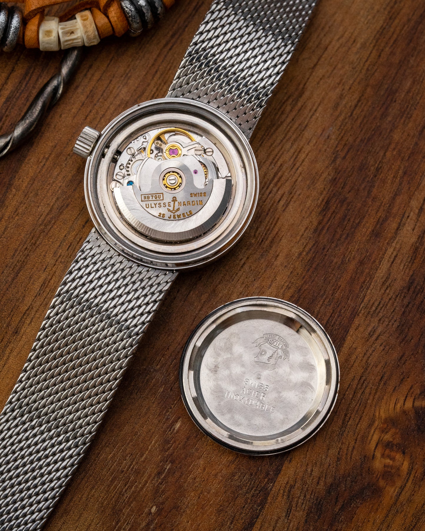 Ulysse Nardin Mini “Portofino” Automatic Integrated Bracelet (Cal. NB7QU)