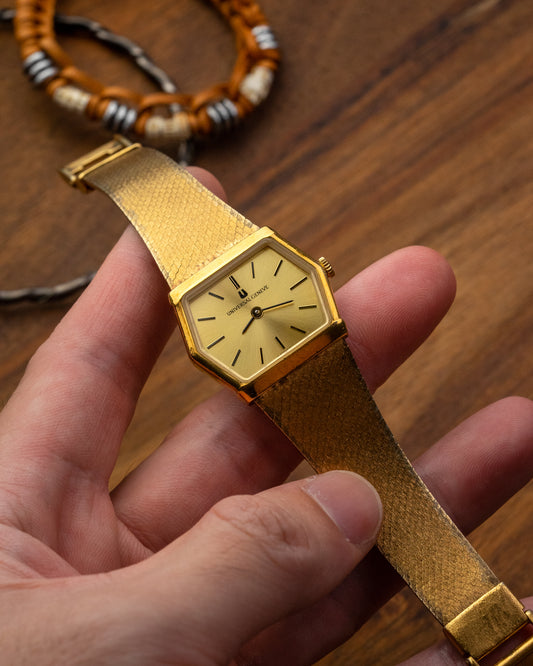Universal Geneve Mini Hexagon Gold Ref. 542581 (Cal. 2-42)