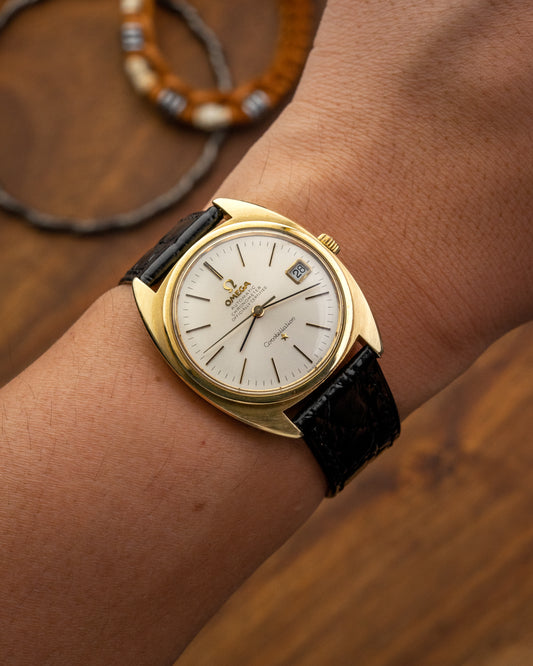 Omega Constellation Chronometer "C-shape" Gold Capped Ref. 168.017 (Cal. 564)