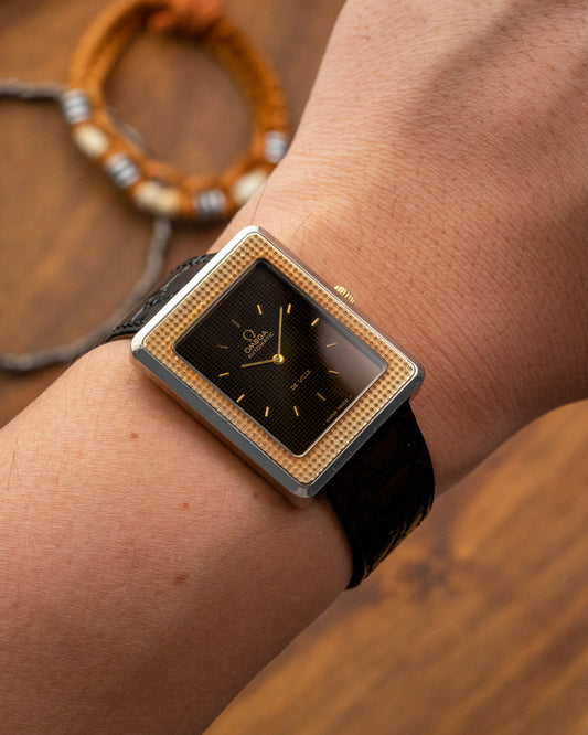 Omega De Ville "Pavé d'Or" Jumbo Rectangular Ref. 151.0052 (Cal. 711)