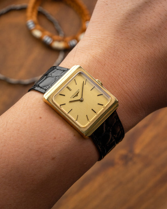 Longines Rectangular Gold Ref. 5049-2 (Cal. L847.4)