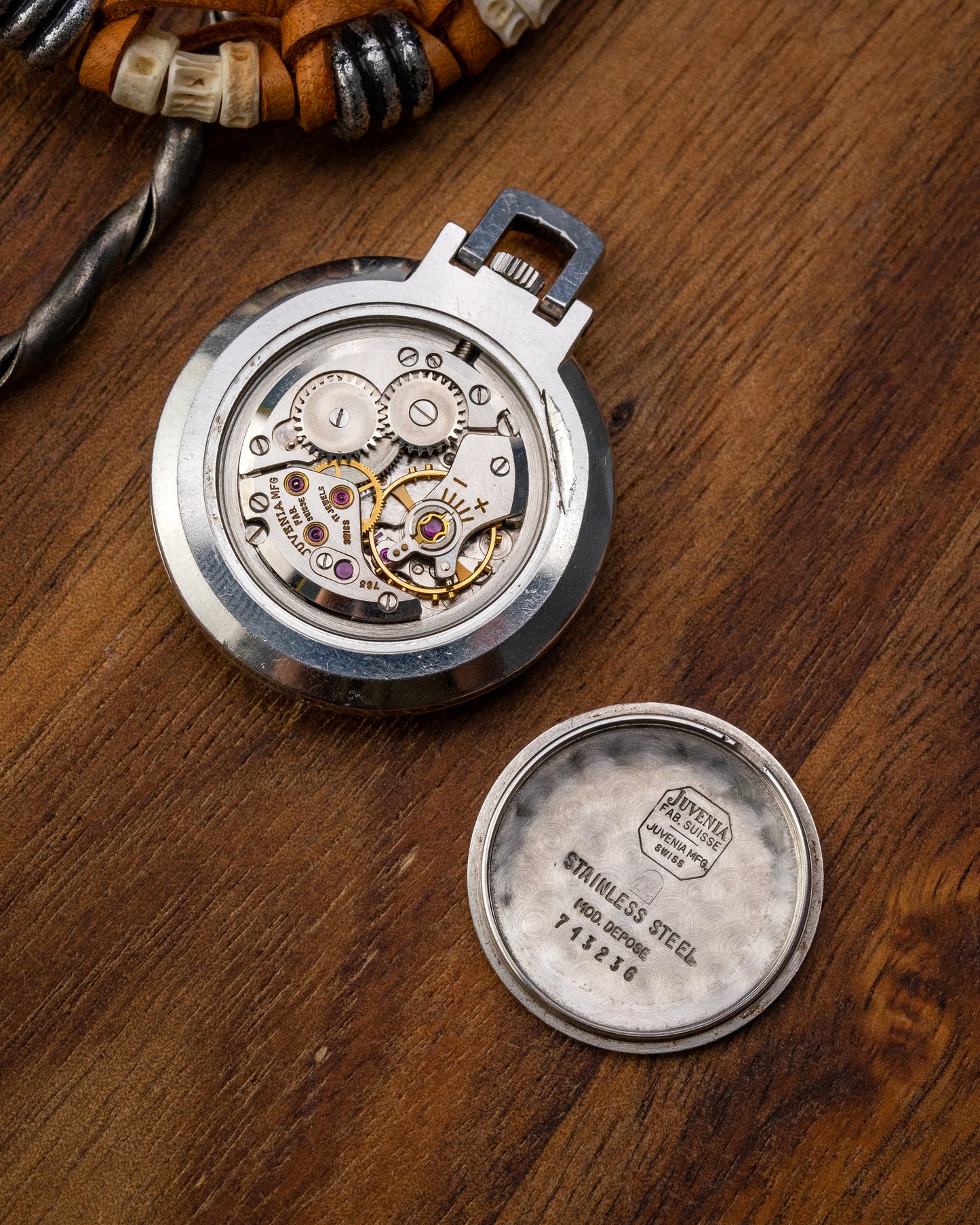 Juvenia "Türler" Roman dial Petite Pocket watch (Cal. 765)