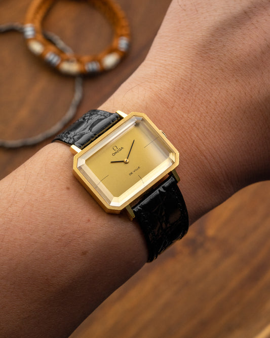 Omega De Ville Emerald “Cristallor” Champagne by Andrew Grima Ref. 5110379 (Cal. 625)