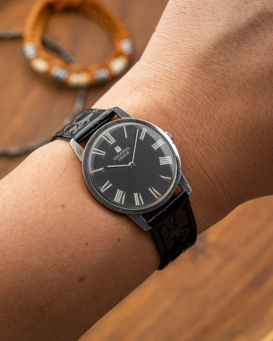 Universal Geneve "Ultra-Thin" Grey Roman dial Ref. 842101 (Cal. 1-42)