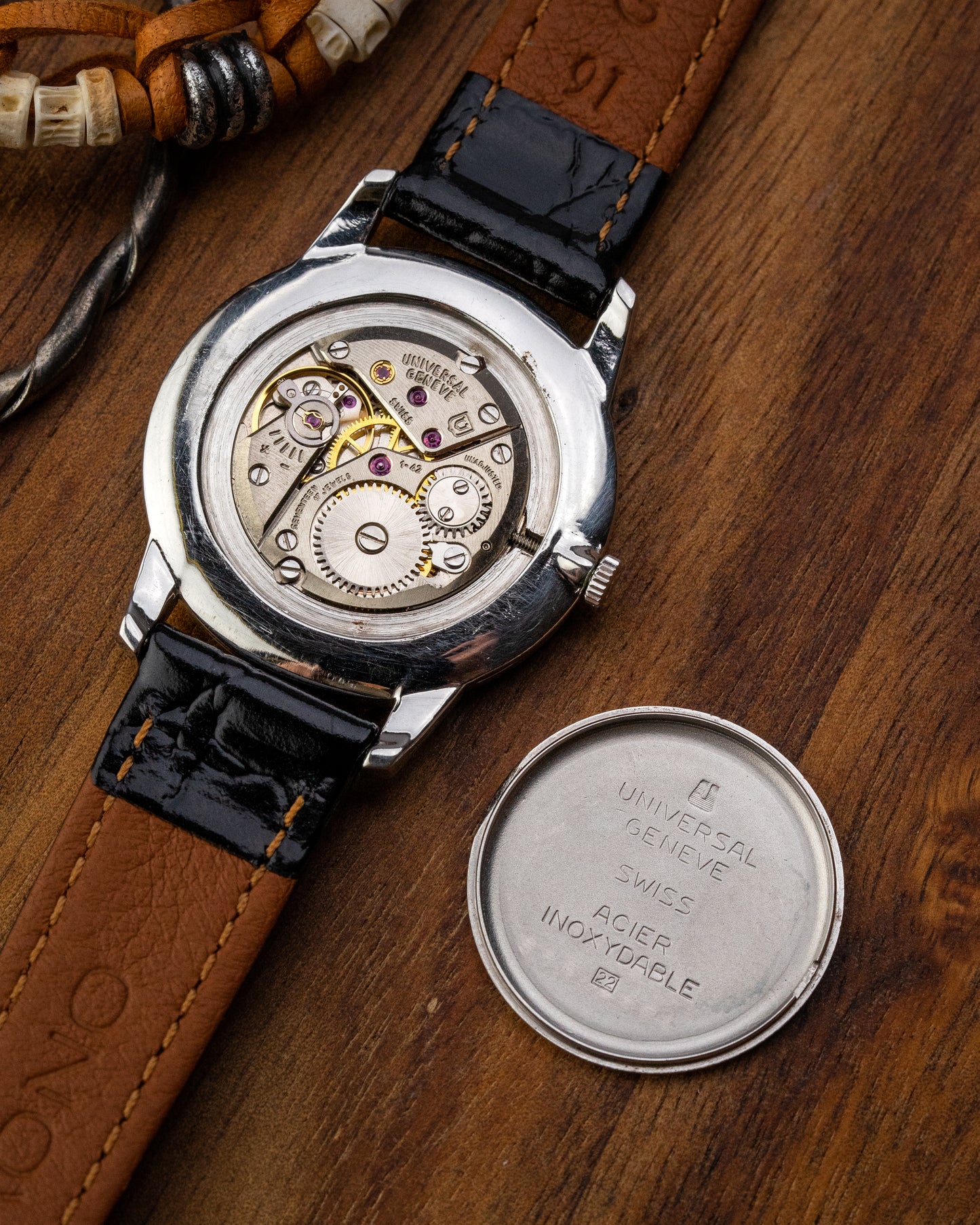 Universal Geneve Altesse "Ultra-Thin" Linen dial Ref. 842101 (Cal. 1-42)