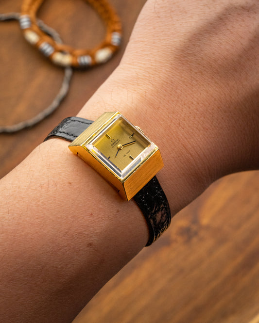 Omega De Ville Super-Émeraude "Sugar Cube" Gold Ref. 551.063 (Cal. 663)