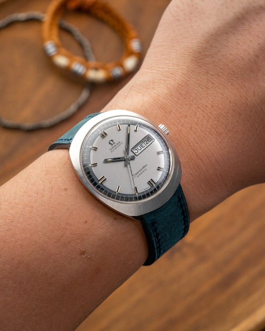 Omega Seamaster Cosmic "Helmet" Automatic Day-Date Ref. 166.035 (Cal. 752)