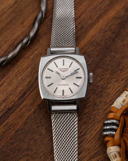 Longines Automatic Square Cushion Petite Ladies