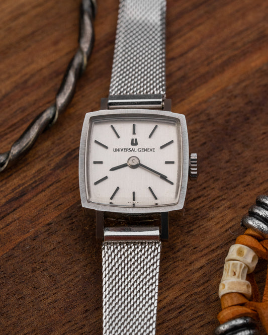 Universal Geneve Square Cushion case Ladies Ref. 810607 (Cal. 10)