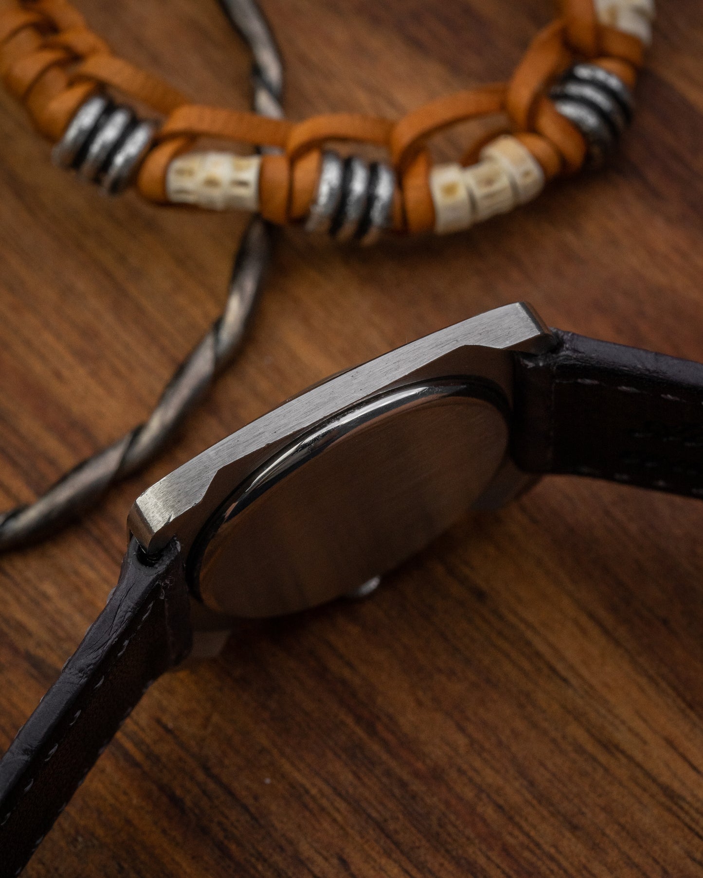 Corum Classic Rectangular Grey Linen dial Ref. 57279 (Cal. 7001)
