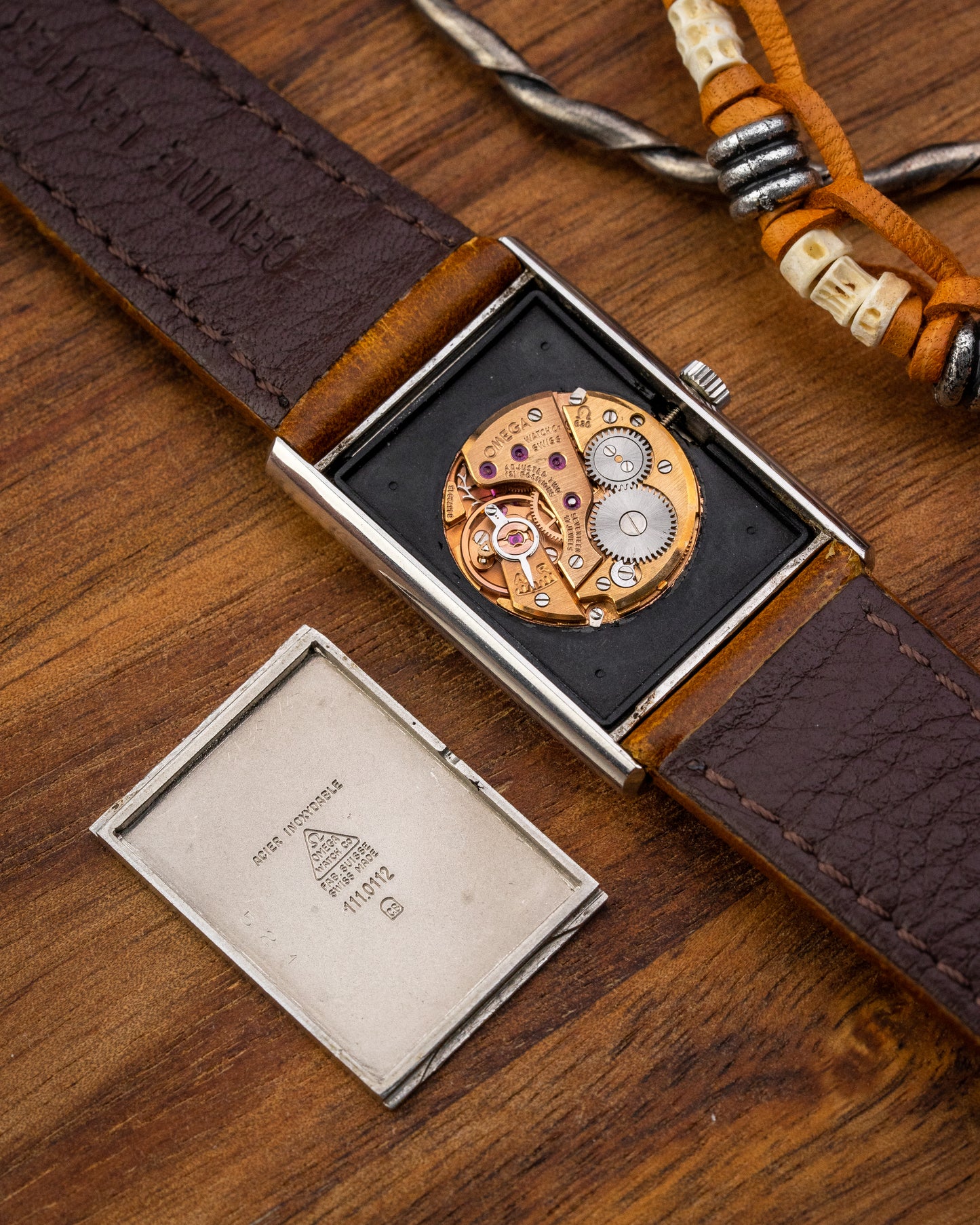 Omega De Ville Rectangular Quadrant dial 111.0112 (Cal. 620)