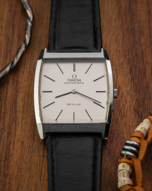 Omega De Ville Automatic Tonneau case Ref. 151.010 ST (Cal. 711)