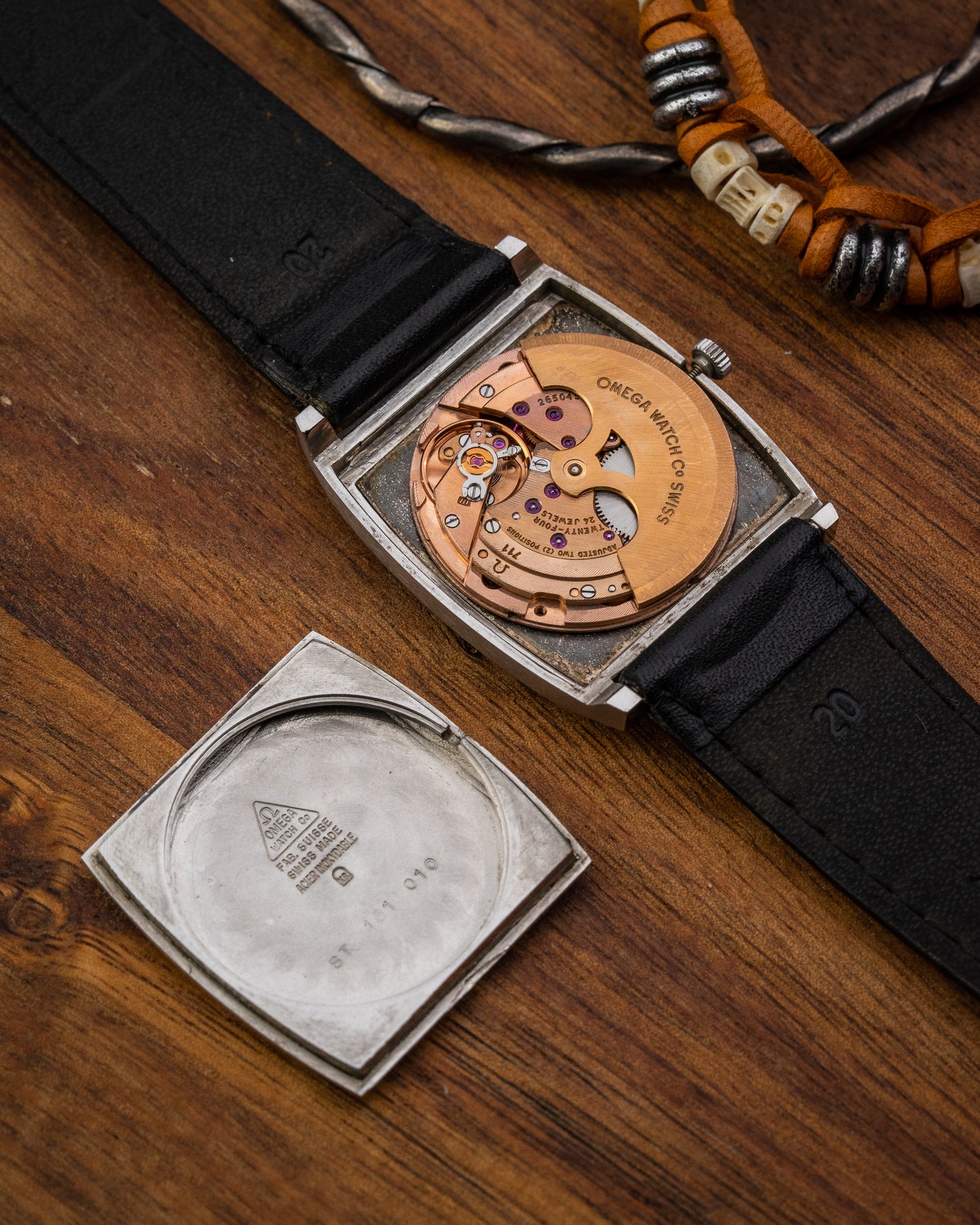 Omega De Ville Automatic Tonneau case Ref. 151.010 ST (Cal. 711)