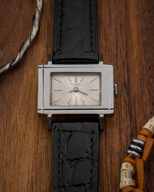 Universal Geneve "Rectangular TV" case Ref. 708605 (Cal. 08)