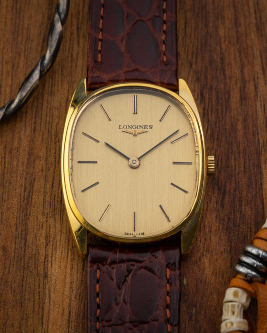 Longines "Ellipse" Oval Gents Gold Ref. 1093-2 (Cal. L847.4)
