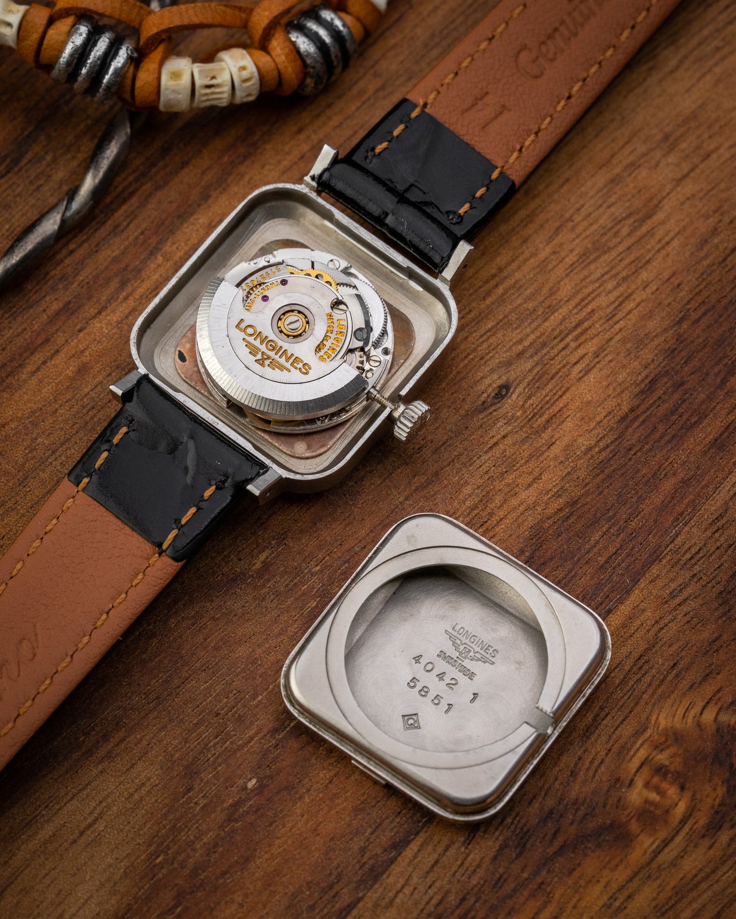 Longines Square Automatic Date Ref. 4042-1 (Cal. 5851)