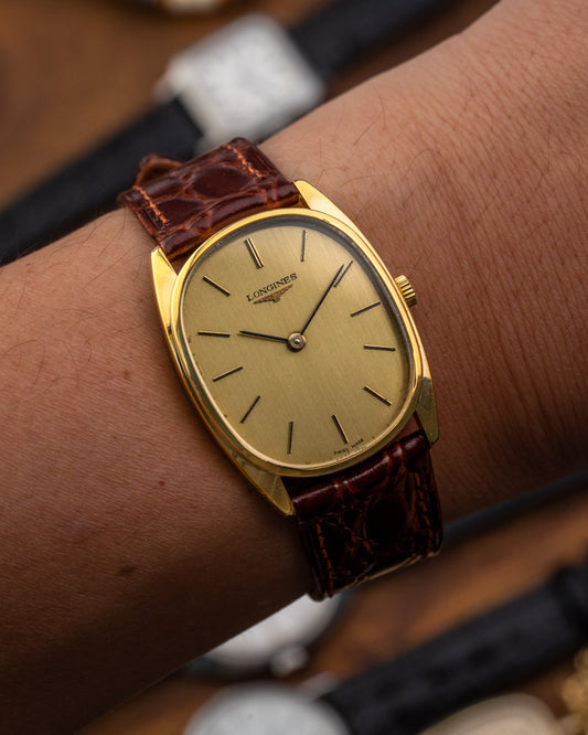 Longines "Ellipse" Oval Gents Gold Ref. 1093-2 (Cal. L847.4)