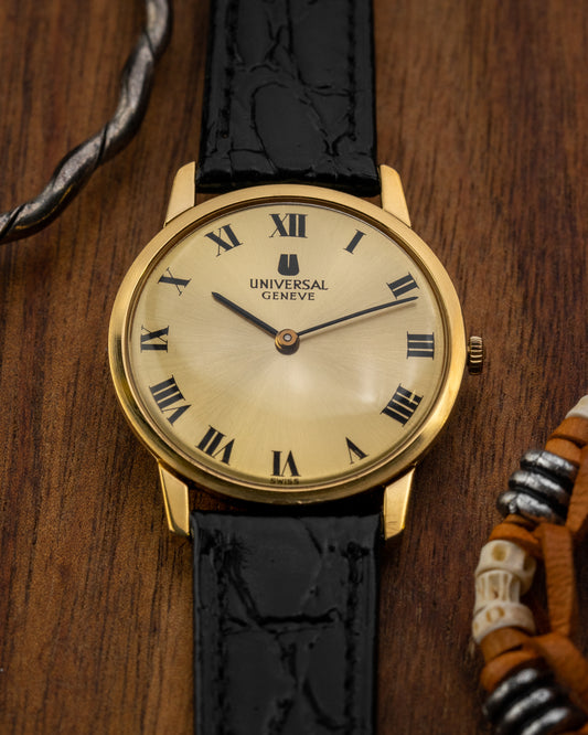 Universal Geneve "Ultra-Thin" Roman dial Gold Ref. 542101 (Cal. 1-42)