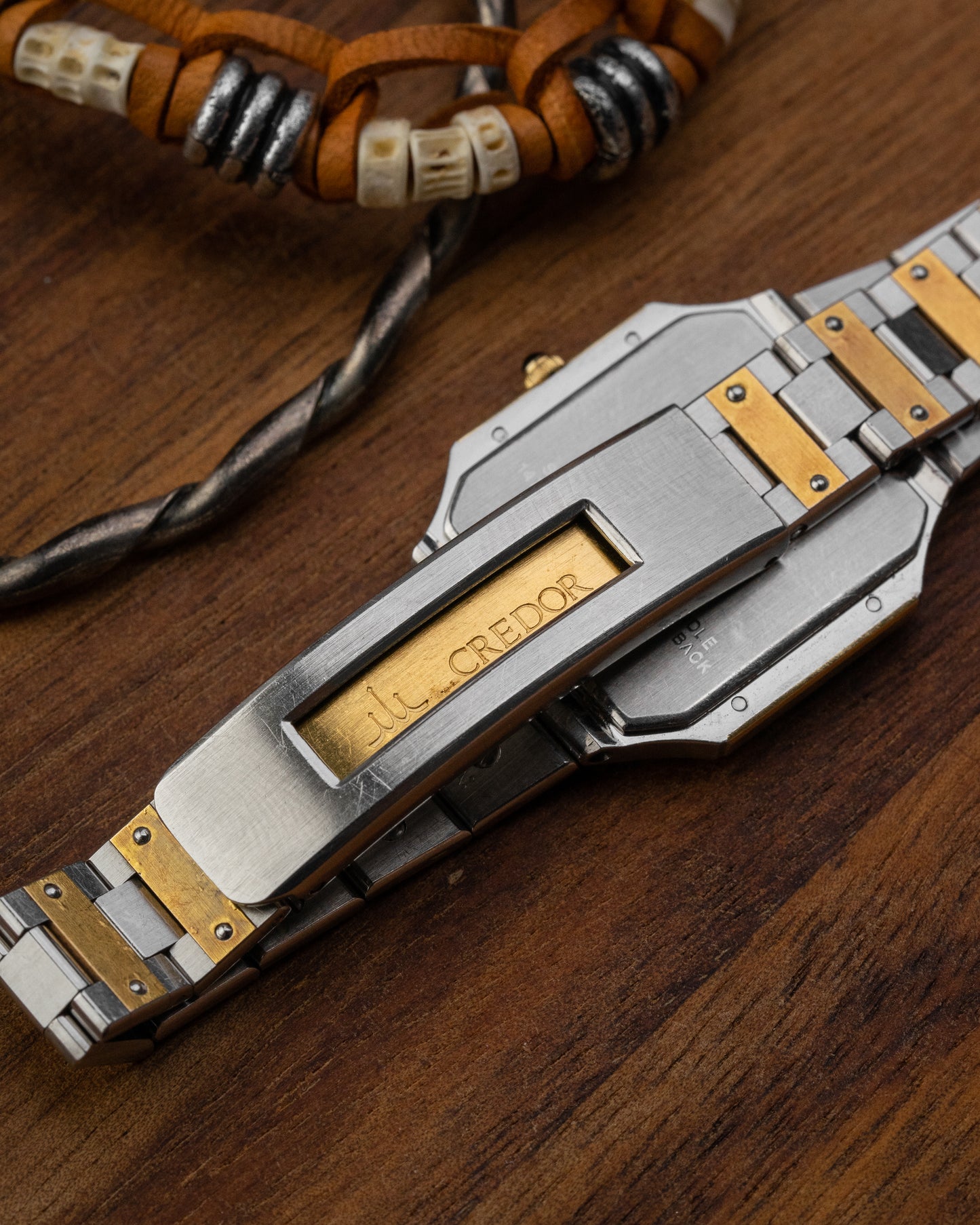 Credor "Santos" Octagonal Two-Tone Ref. 8420-5360