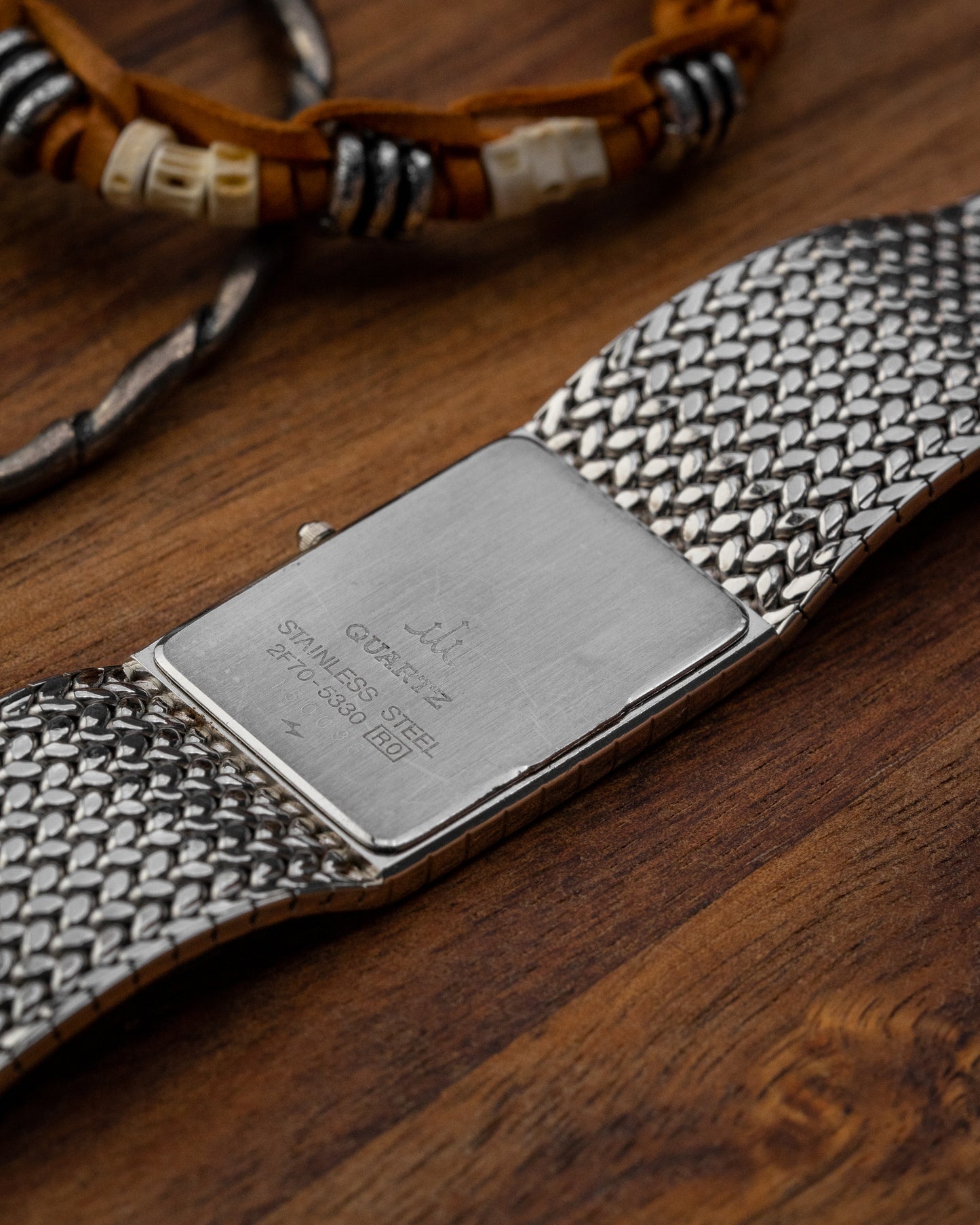 Credor Seiko Rectangular Frosty dial Ref. 2F70-5330