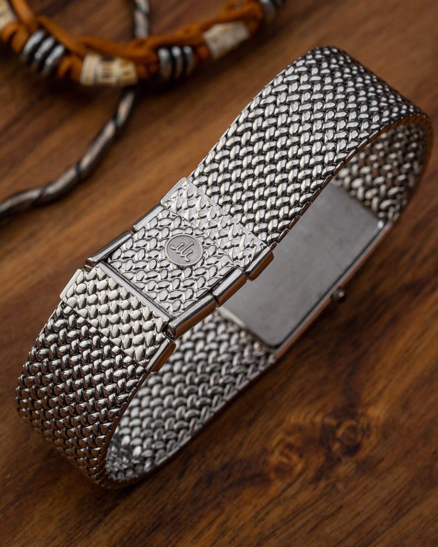 Credor Seiko Rectangular Frosty dial Ref. 2F70-5330