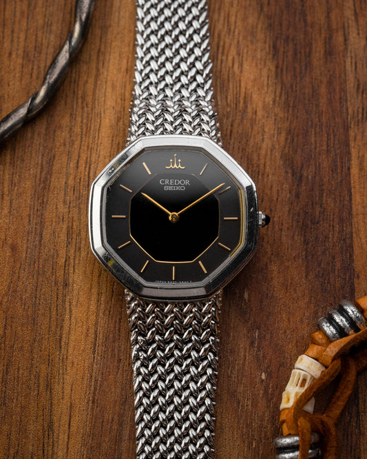 Credor Seiko Octagonal "Onyx" Ref. 8420-5660