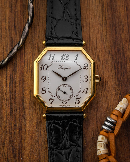 Longines Octogonal Breguet Numeral Gold Ref. 3209 (Cal. 846.4)