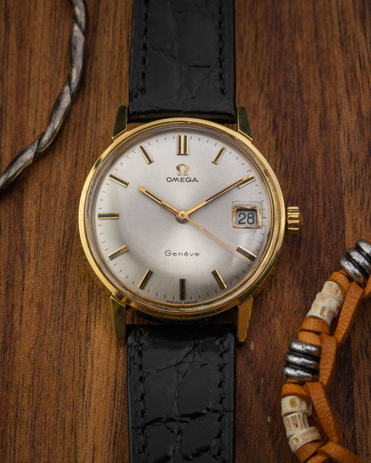 Omega Geneve “Seamaster” Date Gold Ref. 136.011SP (Cal. 613)