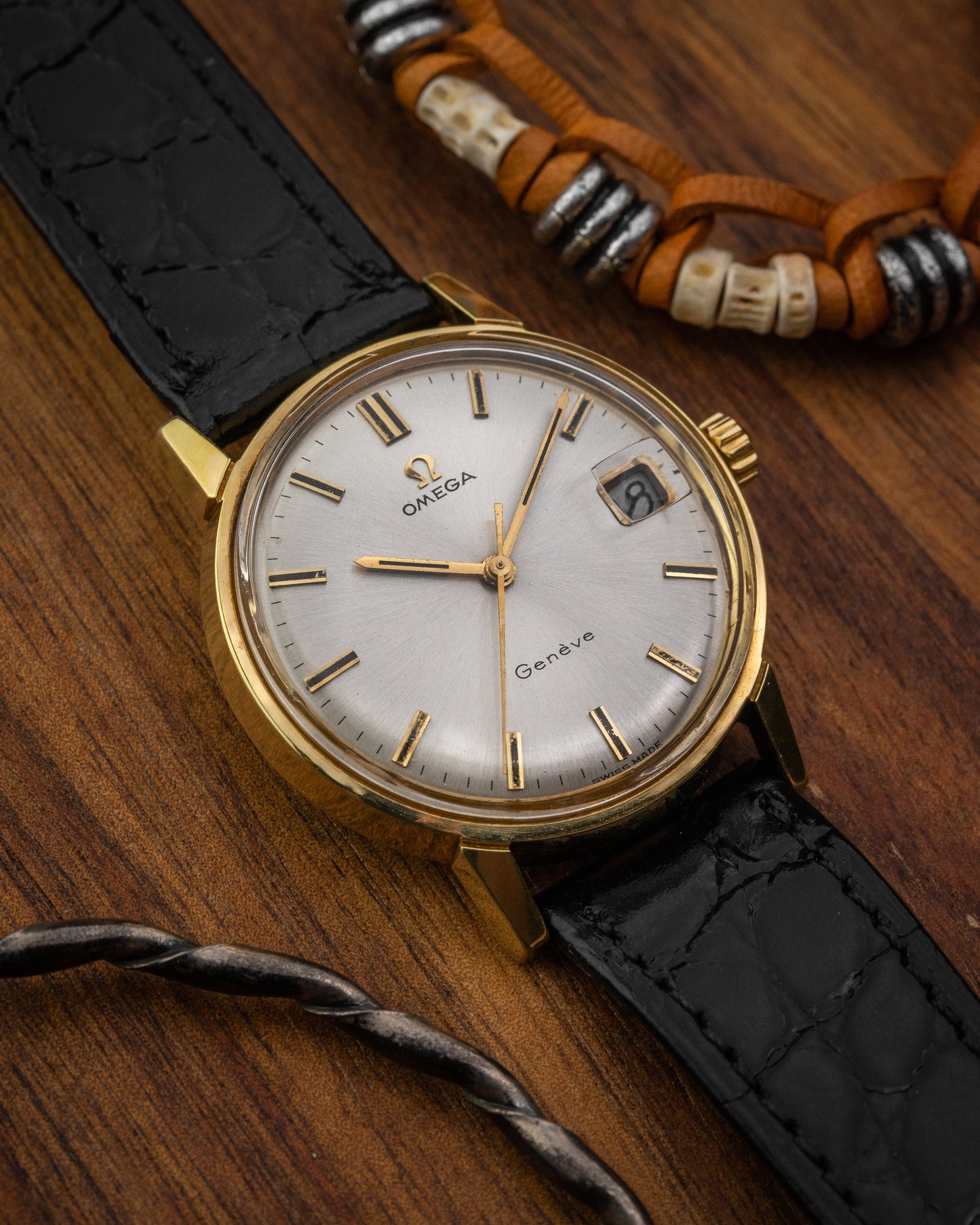 Omega Geneve “Seamaster” Date Gold Ref. 136.011SP (Cal. 613)