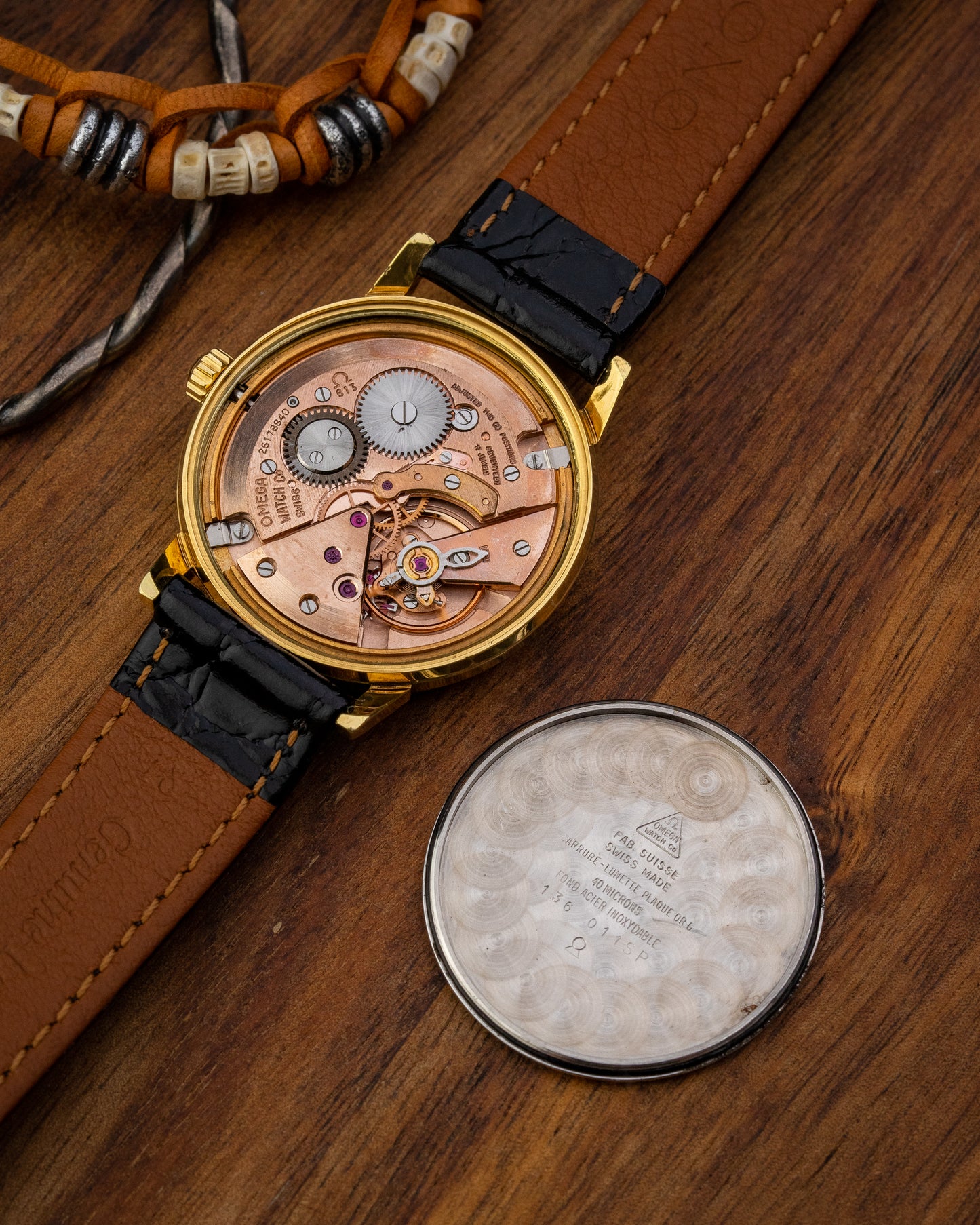 Omega Geneve “Seamaster” Date Gold Ref. 136.011SP (Cal. 613)