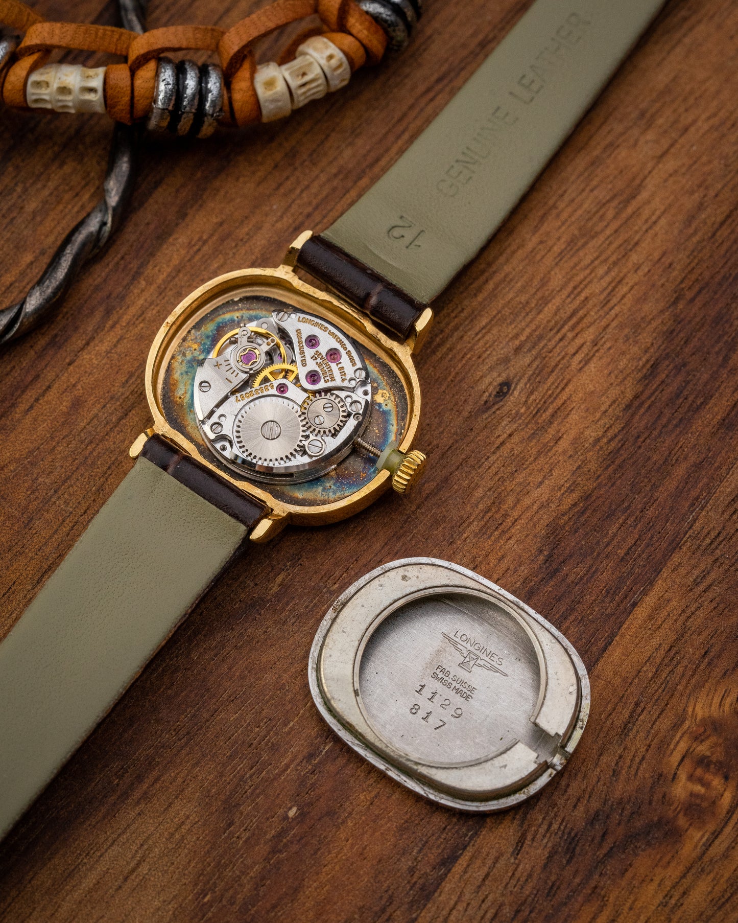 Longines “Ellipse Horizontale” Oval Ladies Gold Ref. 1129 (Cal. L817.4)