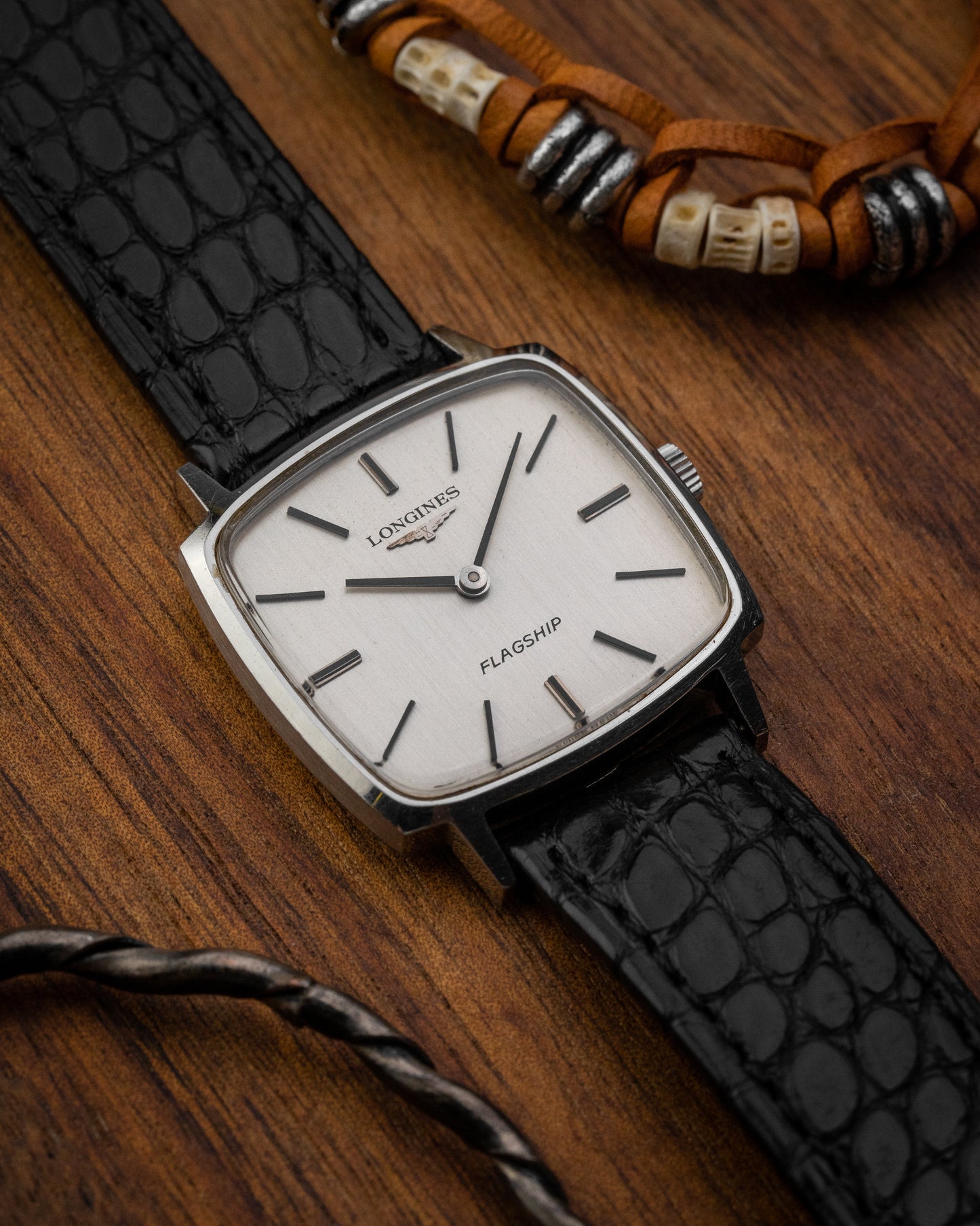 Longines Flagship Square TV case Ref. 8446-8 (Cal. L847.3)