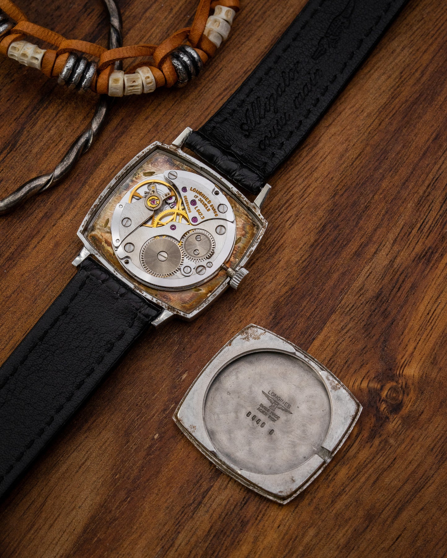 Longines Flagship Square TV case Ref. 8446-8 (Cal. L847.3)