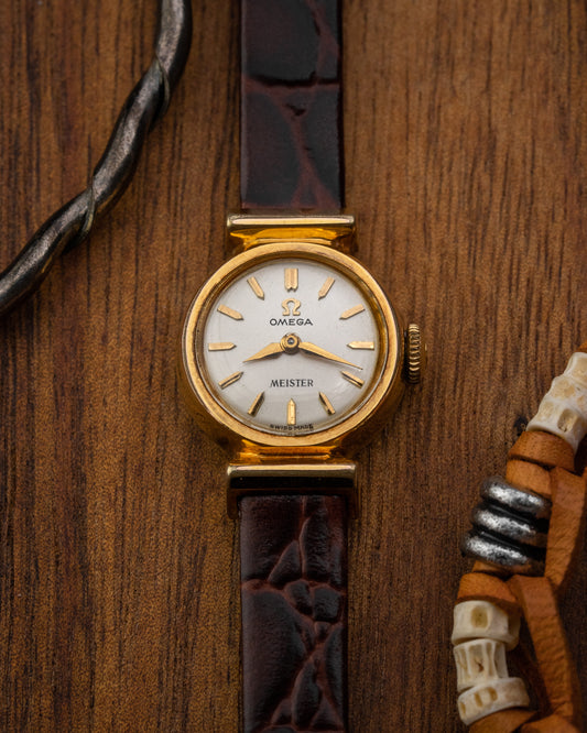 Omega Petite “Meister” Gold Ladies Ref. 2963-6 (Cal. 483)
