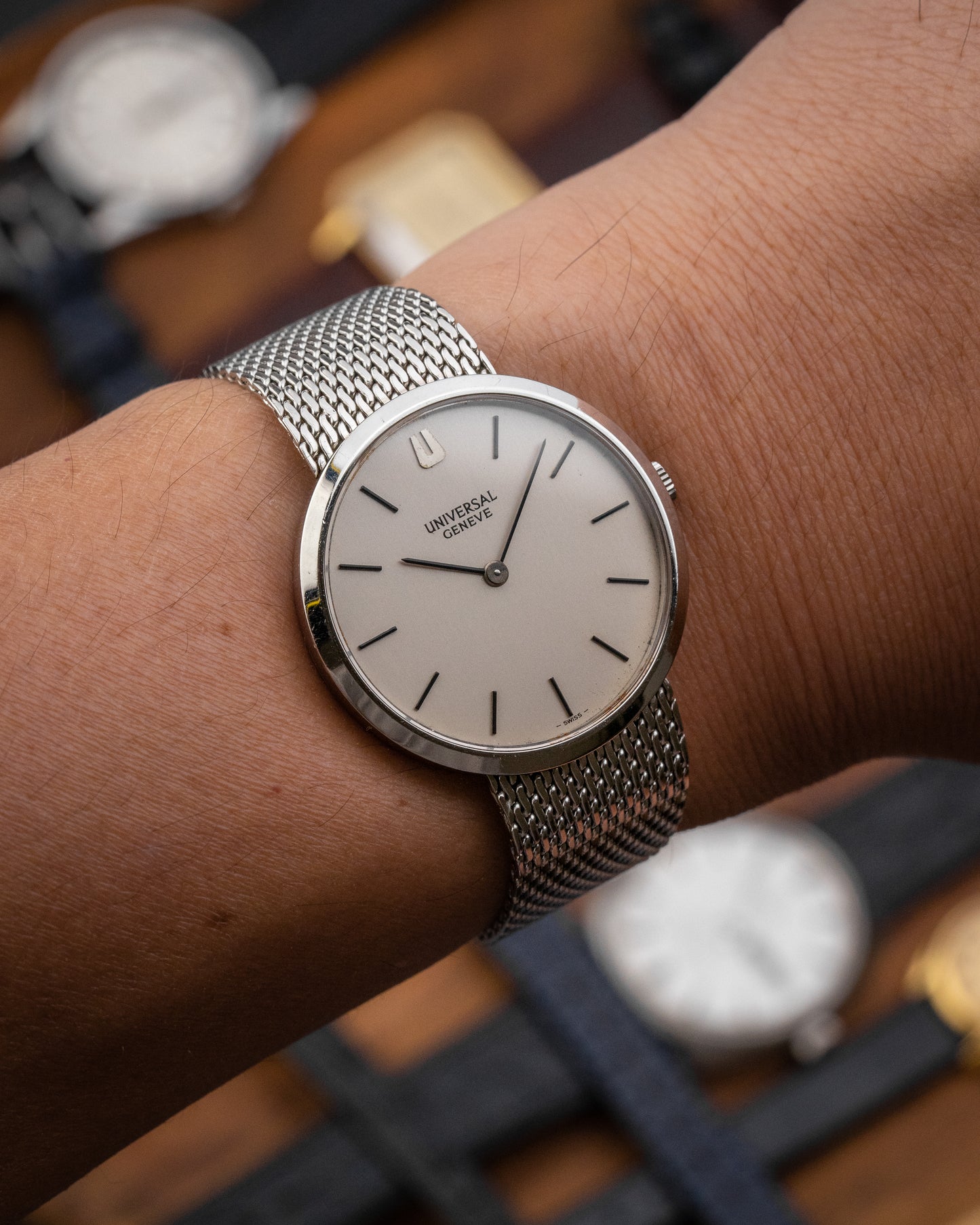 Universal Geneve “Portofino” Integrated Bracelet Ref. 842123 (Cal. 1-42)