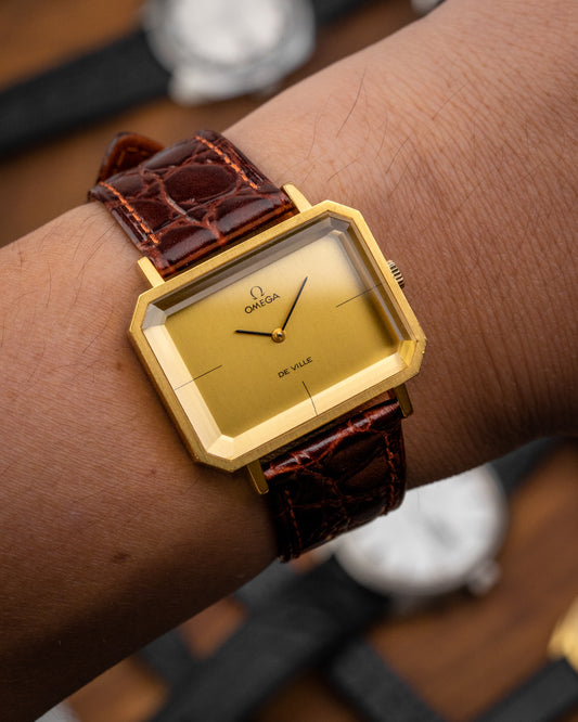 Omega De Ville “Cristallor” Emerald Champagne by Andrew Grima Ref. 5110379 (Cal. 625)