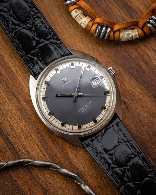 Omega Seamaster Cosmic Date Grey dial Ref. 136.017 (Cal. 613)