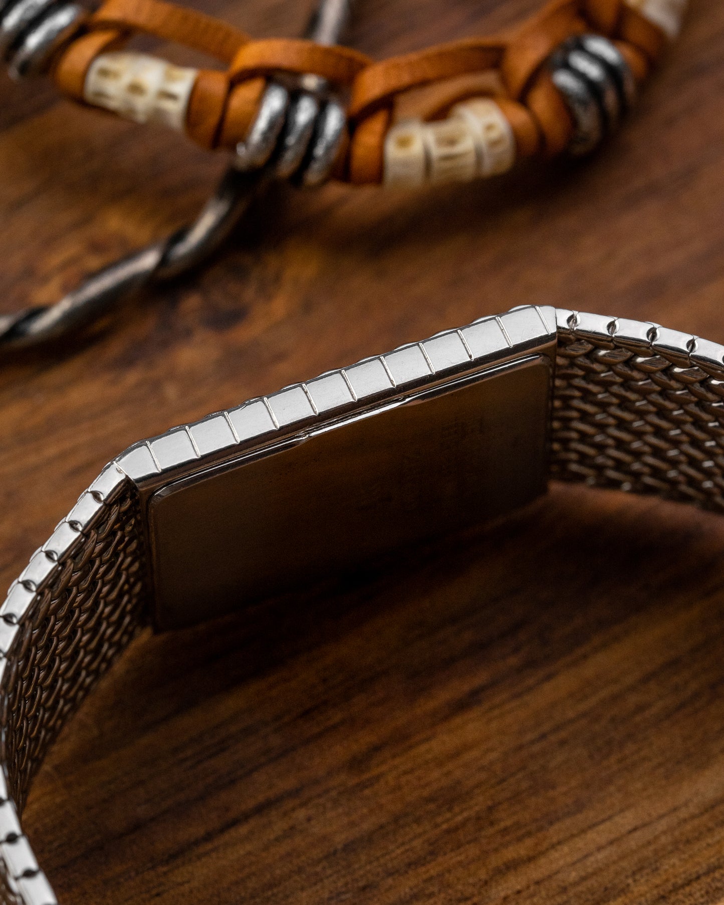 Credor Seiko Rectangular Black dial Ref. 2F70-5330