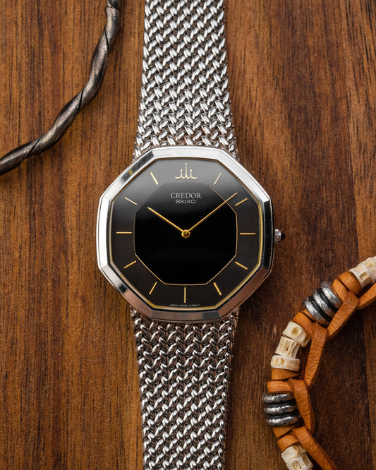 Credor Seiko Octagonal "Onyx" Gents Ref. 9300-5500