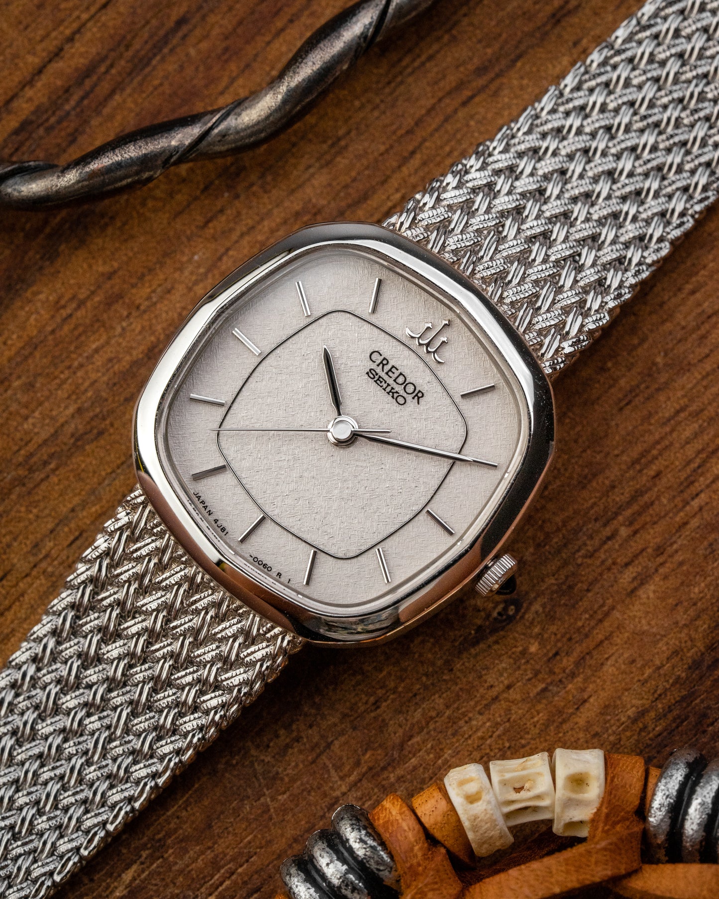 Credor Seiko Frosty dial Ladies Ref. 4J81-5040