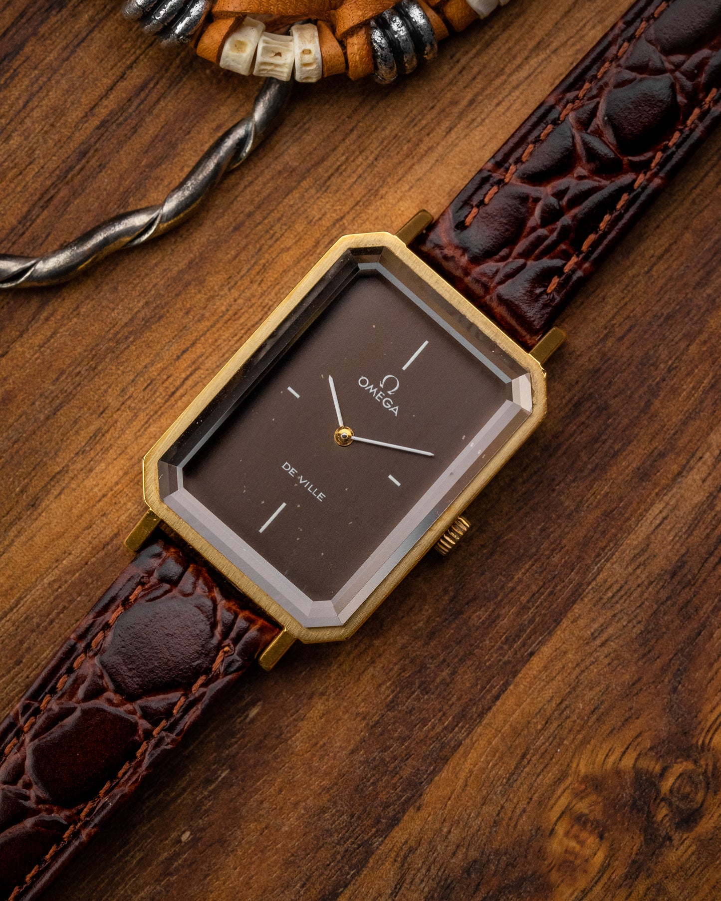 Omega De Ville “Cristallor” Emerald Brown dial by Andrew Grima Ref. 5110378 (Cal. 625)