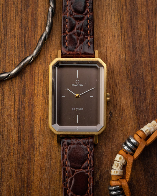 Omega De Ville “Cristallor” Emerald Brown dial by Andrew Grima Ref. 5110378 (Cal. 625)