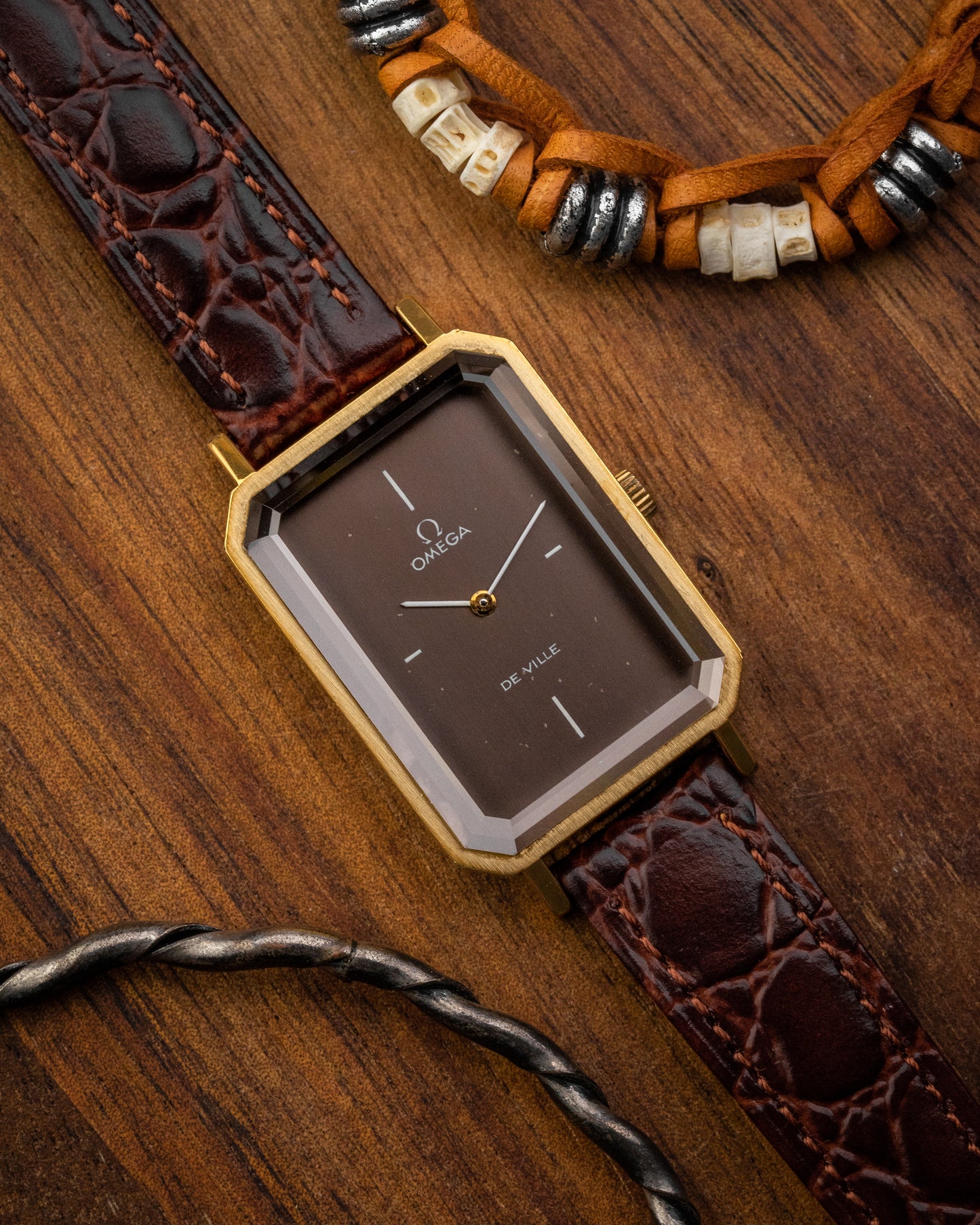 Omega De Ville “Cristallor” Emerald Brown dial by Andrew Grima Ref. 5110378 (Cal. 625)
