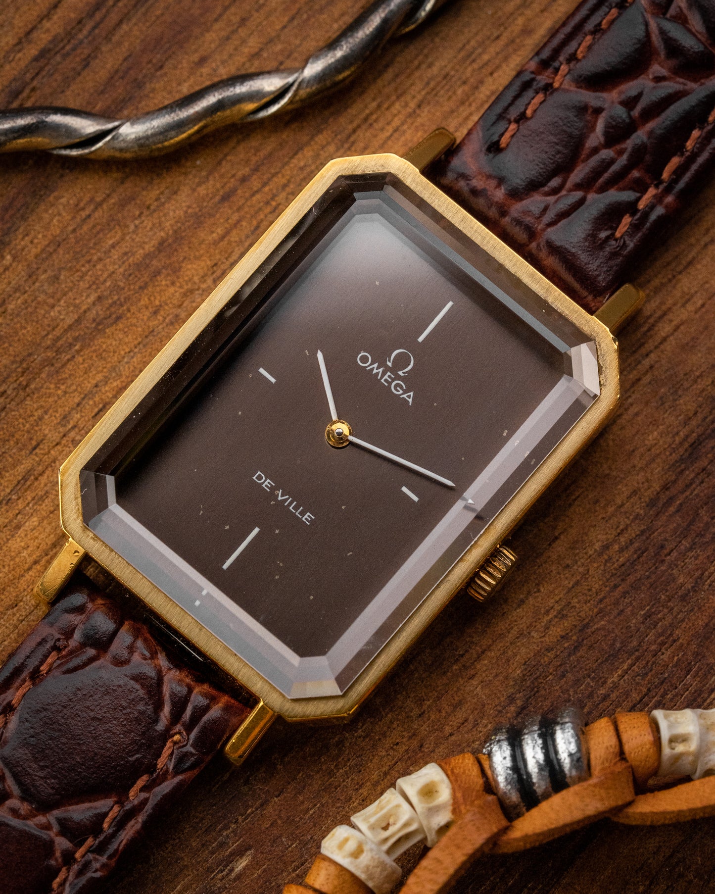 Omega De Ville “Cristallor” Emerald Brown dial by Andrew Grima Ref. 5110378 (Cal. 625)
