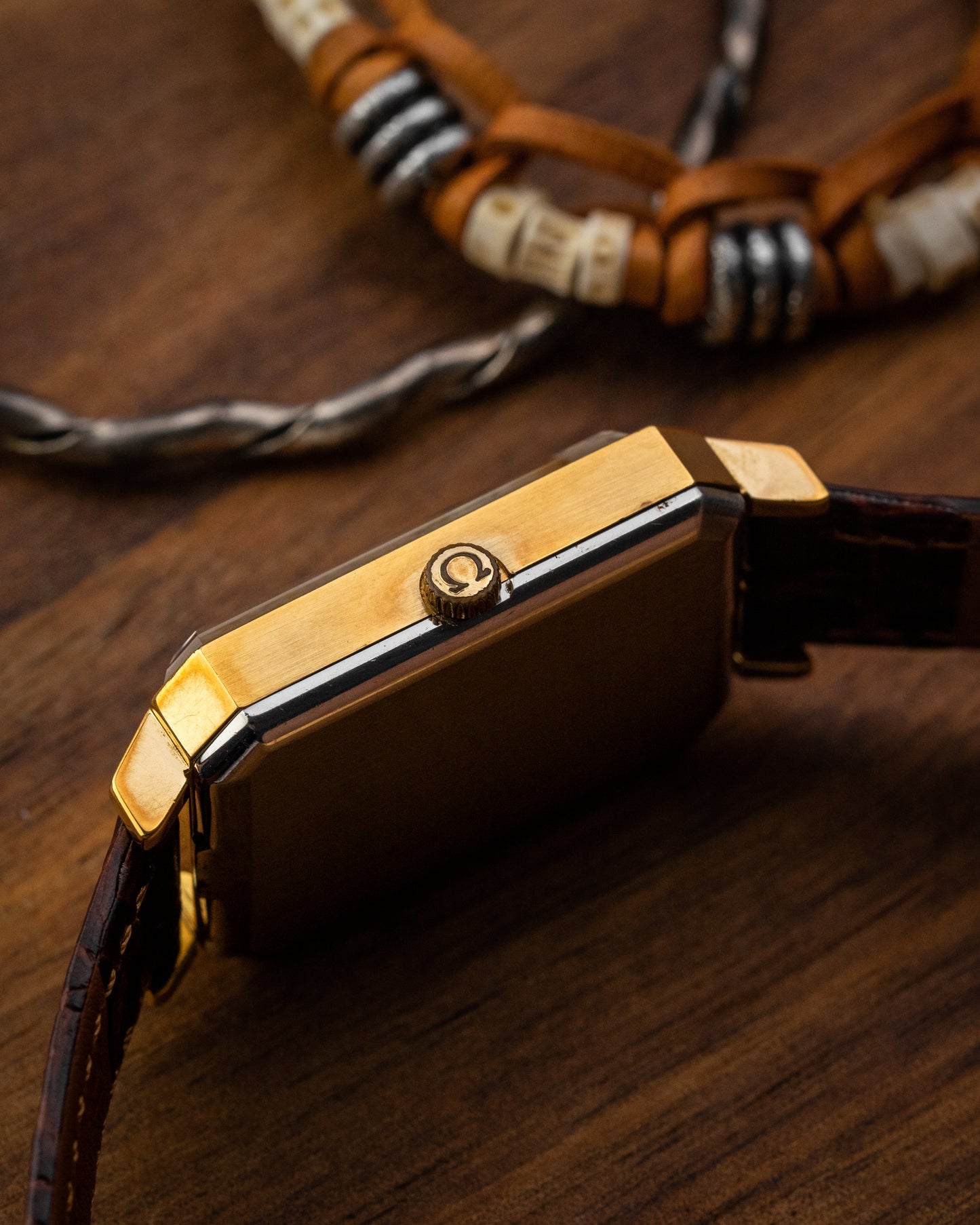 Omega De Ville “Cristallor” Emerald Brown dial by Andrew Grima Ref. 5110378 (Cal. 625)
