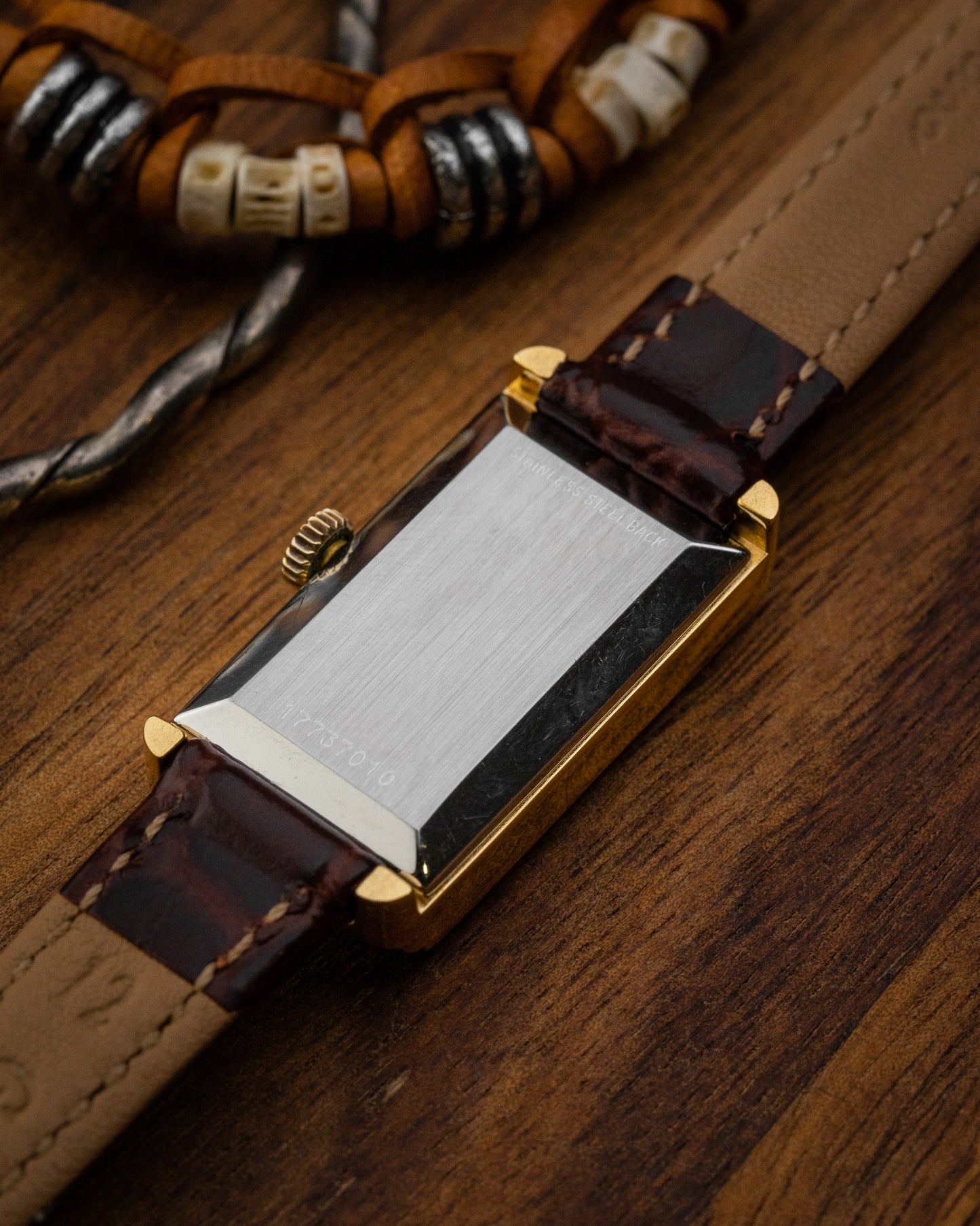 Longines Rectangular "Bullion" Gold Ref. 805-50612 (Cal. 5602)