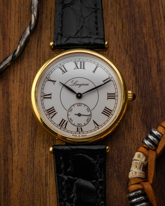 Longines Classique "Vendome" Roman dial Gold Ref. 3207 (Cal. 846.4)