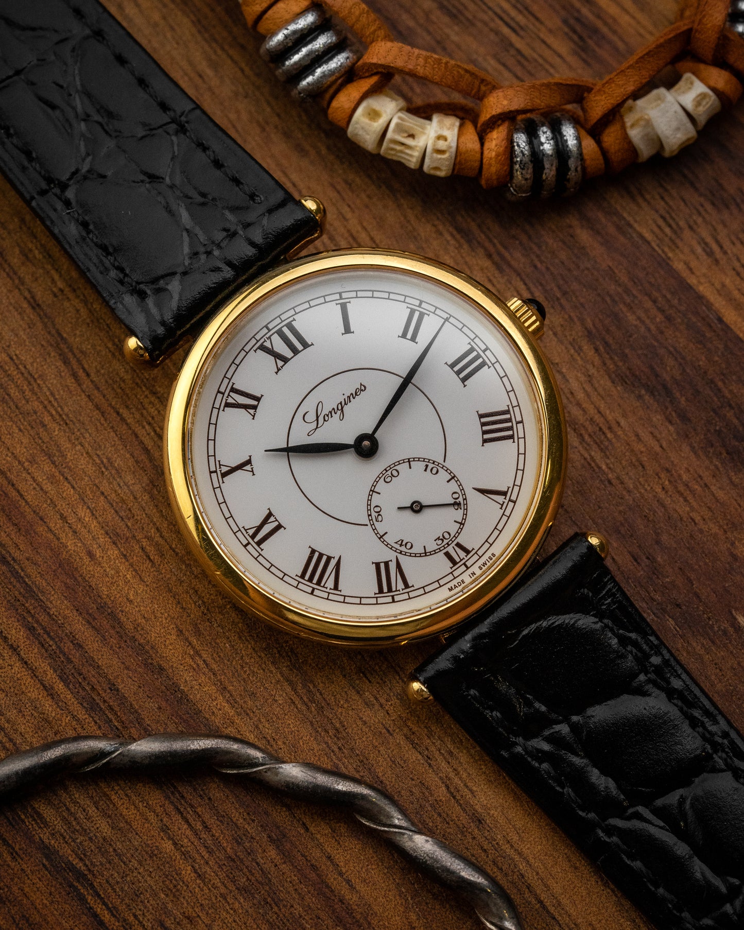 Longines Classique "Vendome" Roman dial Gold Ref. 3207 (Cal. 846.4)